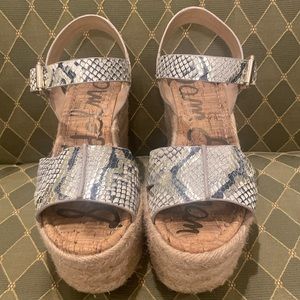 Sam Edelman wedge sandals